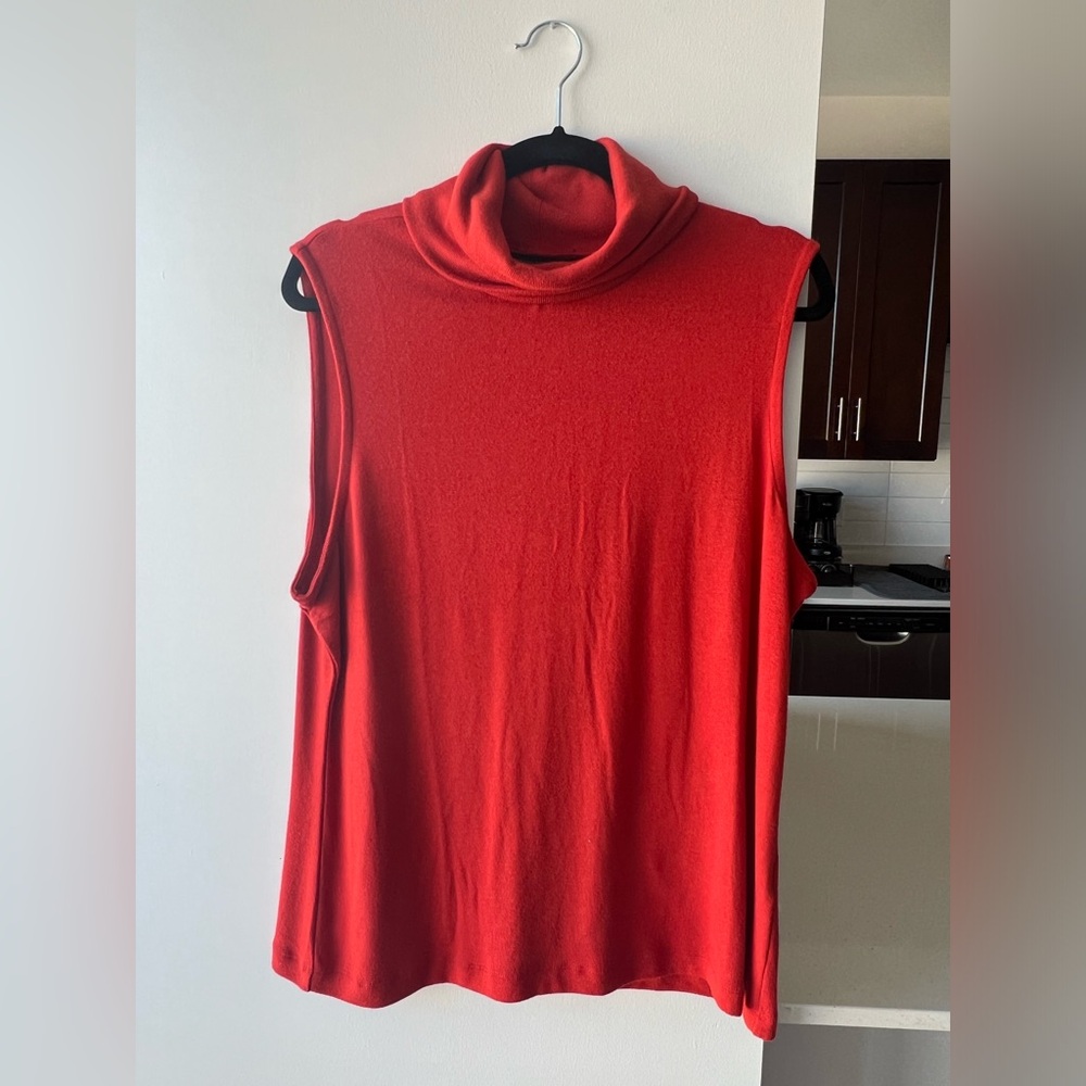 Banana Republic Red turtleneck sweater